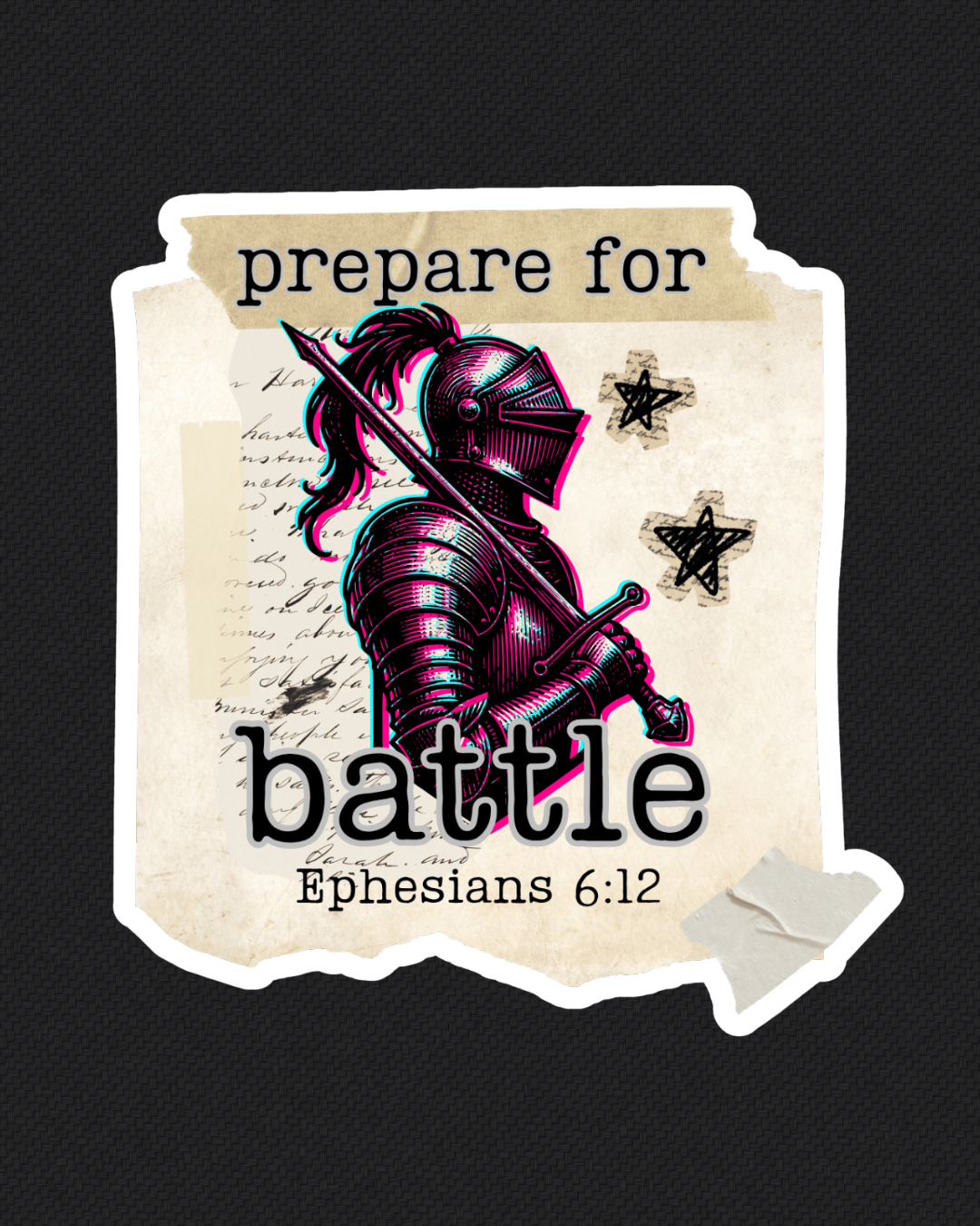 Prepare for Battle Sticker