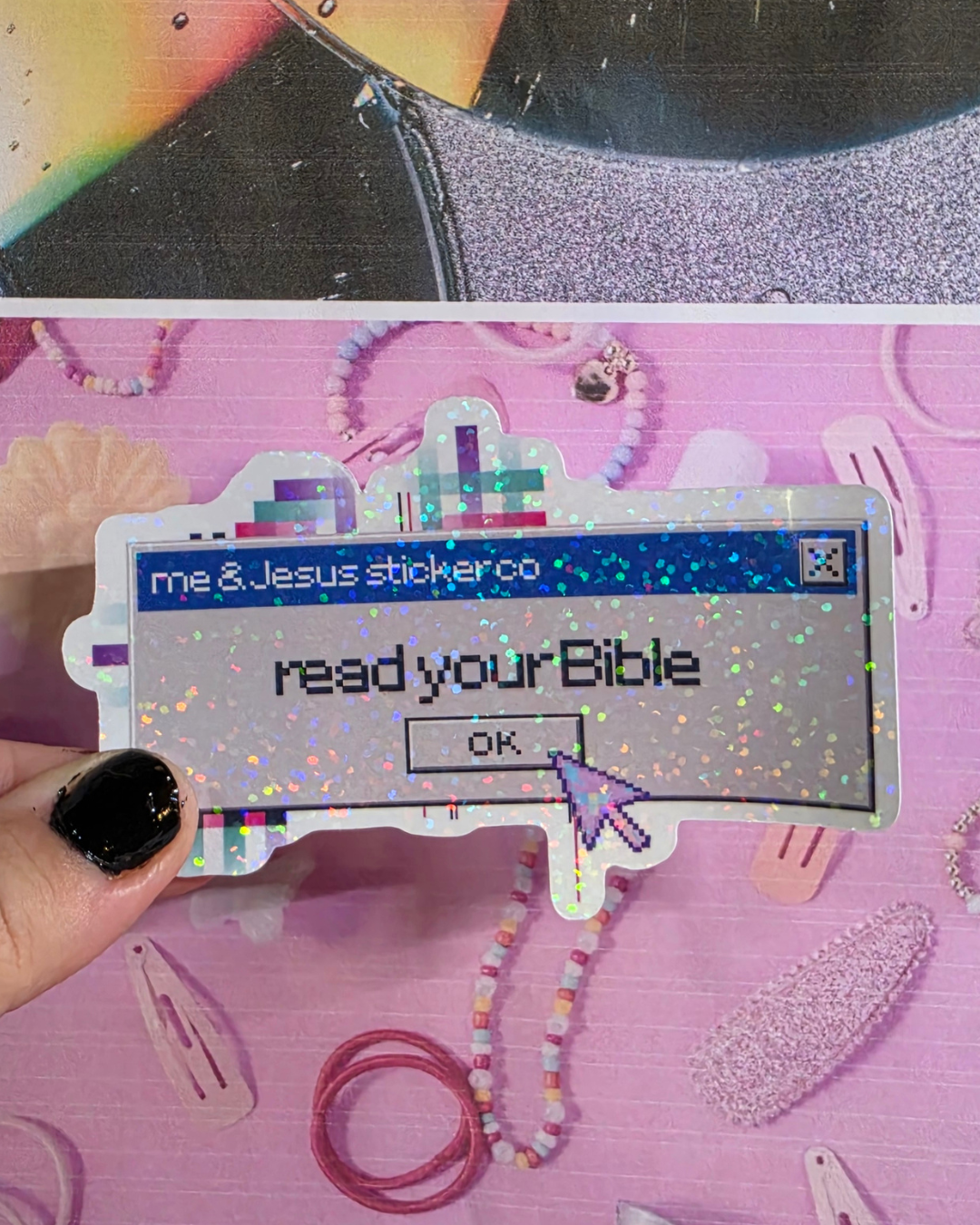 Read Your Bible Waterproof Sticker