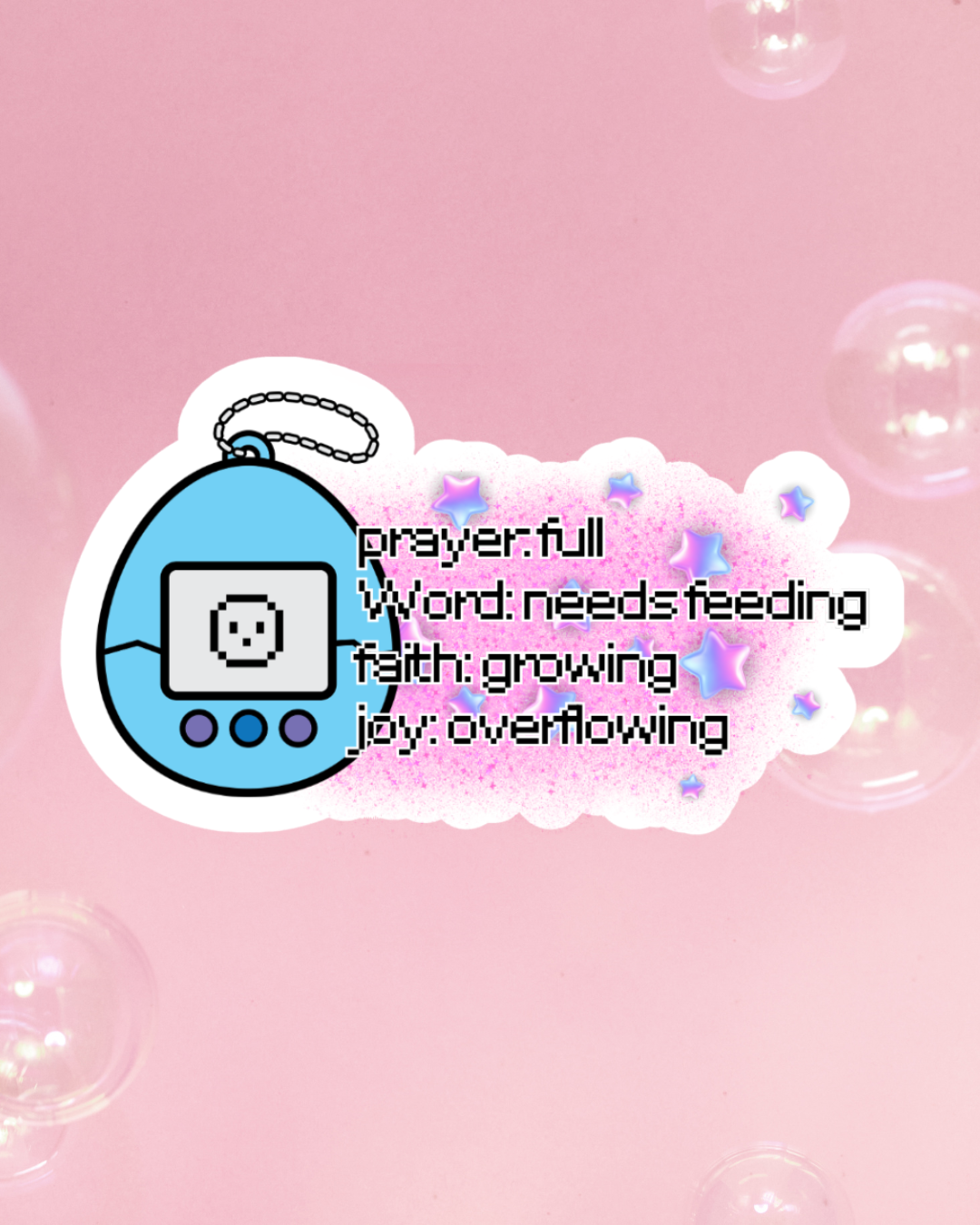 Needs Feeding Waterproof Sticker