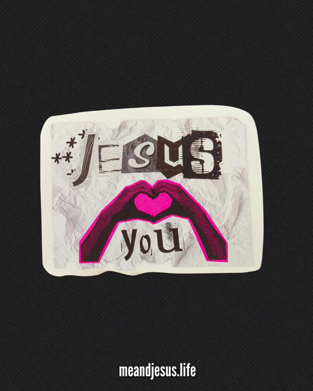 Jesus Loves You Sticker