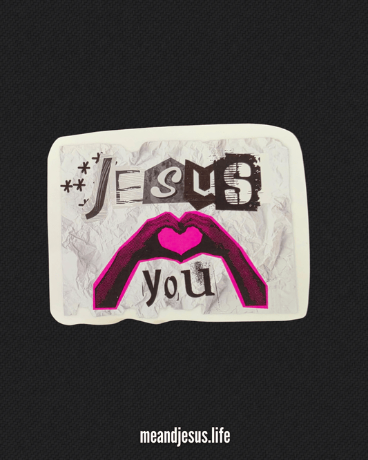 Jesus Loves You Sticker