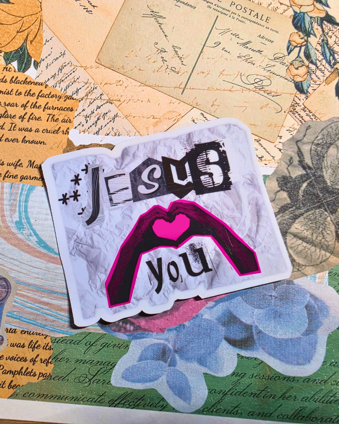 Jesus Loves You Sticker